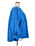 Adrienne Vittadini Blue 3/4 Sleeve Blouse Size 3X - photo 4