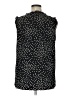 VIISHOW Black Sleeveless Blouse Size XL - photo 2