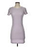 Elodie Solid Gray Casual Dress Size XS - photo 1