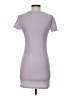 Elodie Solid Gray Casual Dress Size XS - photo 2