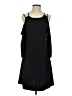 Venus Solid Black Casual Dress Size S - photo 1