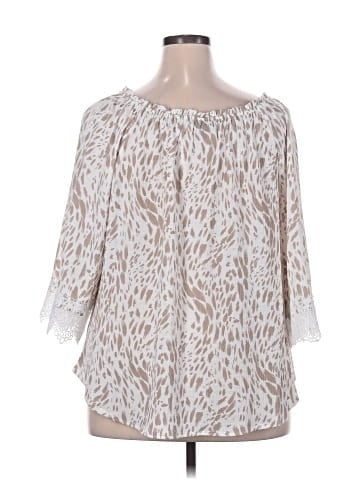 I.N. Studio 3/4 Sleeve Blouse (view 2)