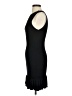 Unbranded Solid Black Cocktail Dress Size S - photo 5