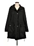 Hilary Radley 100% Polyester Black Trenchcoat Size M - photo 1