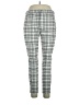 Adrienne Vittadini Plaid Gray Casual Pants Size 14 - photo 1