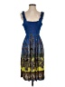 Unbranded Paisley Blue Cocktail Dress Size Sm - Med - photo 1