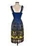 Unbranded Paisley Blue Cocktail Dress Size Sm - Med - photo 2