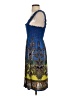 Unbranded Paisley Blue Cocktail Dress Size Sm - Med - photo 5