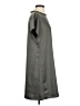 S'edge 100% Polyester Solid Gray Casual Dress Size S - photo 4