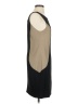 V Fish Color Block Black Cocktail Dress Size S - photo 4