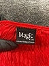 Magic 100% Polyester Red 3/4 Sleeve Blouse Size L (estimated) - photo 7
