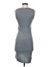 Leith Solid Gray Casual Dress Size S - photo 2