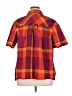 Catherines Plaid Orange Short Sleeve Button-Down Shirt Size 1X - photo 2