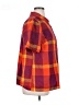 Catherines Plaid Orange Short Sleeve Button-Down Shirt Size 1X - photo 4
