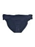 Athleta 100% Polyester Solid Blue Swimsuit Bottoms Size L - photo 1