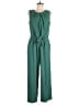 Calvin Klein Solid Green Jumpsuit Size 12 - photo 1