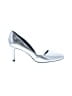 Rebecca Minkoff Metallic Silver Heels Size 7 1/2 - photo 1