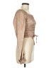 Japna 100% Polyester Tan Brown Long Sleeve Blouse Size M - photo 4