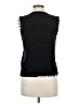 Unbranded 100% Acrylic Black Sleeveless Top Size M - photo 2