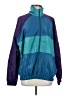 Shein 100% Polyester Color Block Blue Windbreaker Size S - photo 1