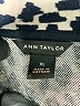 Ann Taylor Animal Print Blue Pullover Sweater Size XL - photo 7