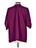 Unbranded 100% Polyester Purple Short Sleeve Blouse Size L - photo 2