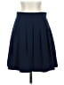 J.Crew 100% Polyester Solid Blue Formal Skirt Size 0 - photo 1