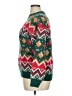 Lularoe Argyle Green Pullover Sweater Size XL - photo 5