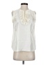 J.Crew 100% Silk Ivory Blouse Size 00 (estimated) - photo 1