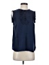 J.Crew 100% Silk Blue Blouse Size 00 (estimated) - photo 1