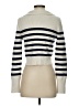 Happily Grey Stripes Ivory Pullover Sweater Size S - photo 2