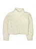 Athleta Girl 100% Polyester Ivory Fleece Jacket Size 8 - 10 - photo 1