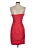 Kurt Thomas 100% Silk Red Cocktail Dress Size 4 - photo 2