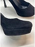 Yves Saint Laurent Black Suede Platform Pumps Size EU 38 1/2 - photo 4