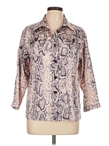 M.use 3/4 Sleeve Blouse (view 1)