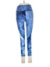 Zyia Active Graphic Blue Active Pants Size 6 - 8 - photo 1