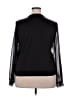 Unbranded Black Long Sleeve Blouse Size 2X - photo 2