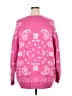 American Eagle Outfitters Hearts Pink Pullover Sweater Size XL - photo 2