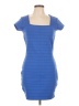 Nicki Minaj Blue Casual Dress Size L - photo 1