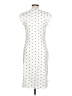 Shein Polka Dots White Casual Dress Size L - photo 2