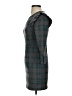 JOA Plaid Gray Cocktail Dress Size XS - photo 5