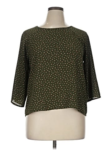 Papermoon 3/4 Sleeve Blouse (view 1)