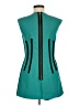 Derek Lam 100% Wool Color Block Teal Casual Dress Size 8 - photo 2