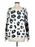 ee:some Animal Print White Pullover Sweater Size M - photo 1