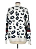 ee:some Animal Print White Pullover Sweater Size M - photo 2
