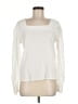 Unbranded Ivory White Long Sleeve Blouse Size M (estimated) - photo 1