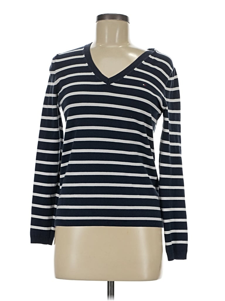 Pre-owned Tommy Hilfiger Long Sleeve T-shirt In Blue