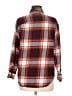 Old Navy Plaid Burgundy Long Sleeve Button-Down Shirt Size M - photo 2