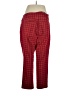 Croft & Barrow Plaid Red Casual Pants Size 16W - photo 2