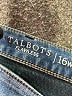 Flawless Solid Blue Jeans Size 16W - photo 4